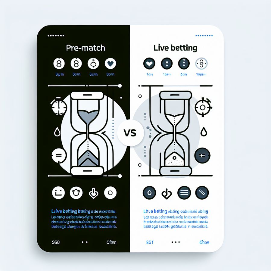 Sekabet'te Maç Öncesi vs Canlı Bahis: Temel Farklar